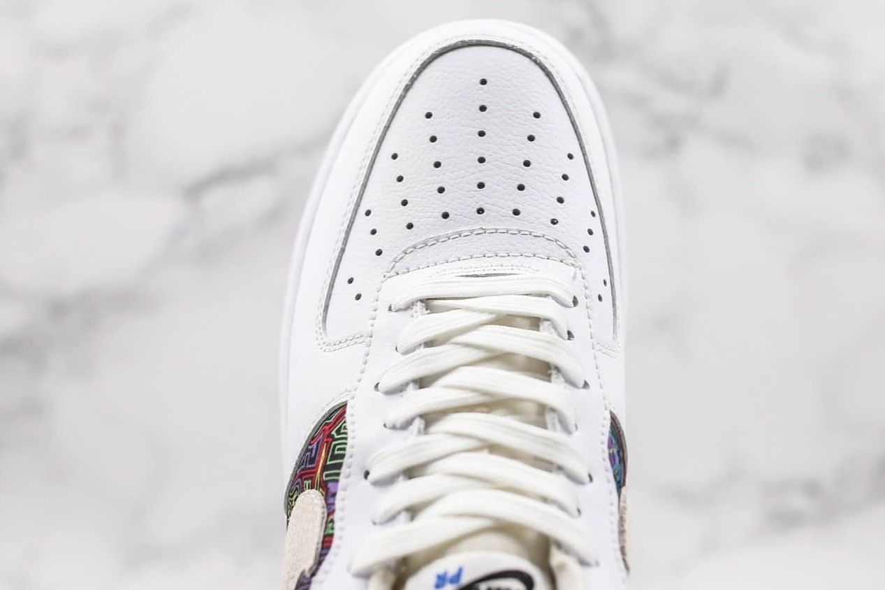 Nike Air Force 1 Low Puerto Rico WhiteMulticolor CJ1620-100 - Authentic Style and Comfort | Fast Shipping