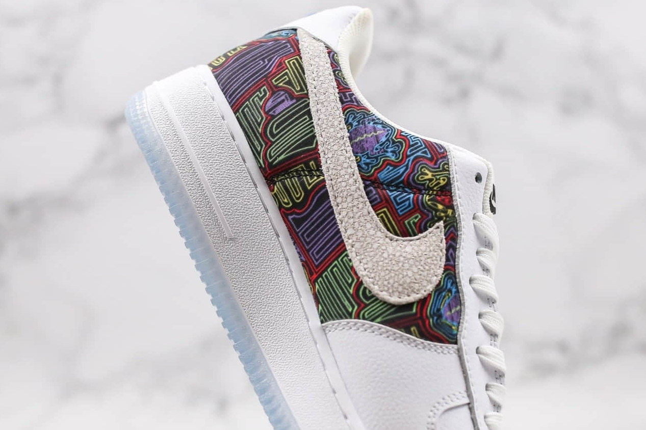 Nike Air Force 1 Low Puerto Rico WhiteMulticolor CJ1620-100 - Authentic Style and Comfort | Fast Shipping