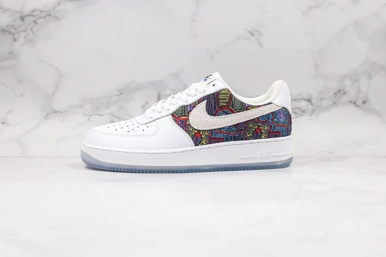 Nike Air Force 1 Low Puerto Rico WhiteMulticolor CJ1620-100 - Authentic Style and Comfort | Fast Shipping