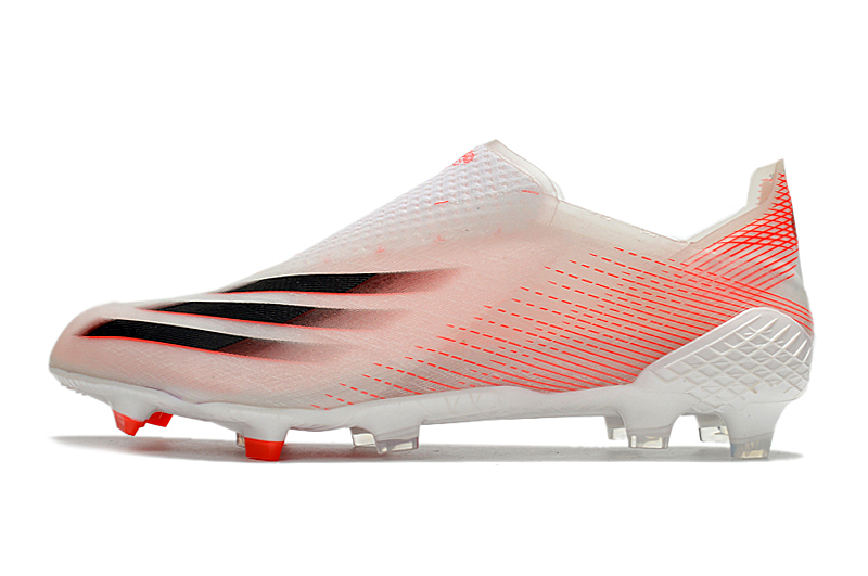 Adidas X Ghosted FG SOCCER Cleats - White/Orange/Black | Elite Performance Adidas X Ghosted FG SOCCER Cleats - White/Orange/Black | Elite Performance