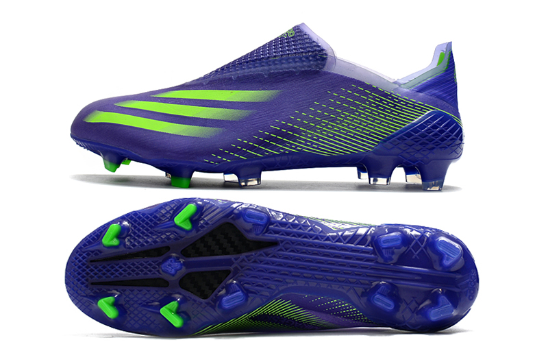 Adidas X Ghosted+ FG Violet Vert - Stylish and Agile Football Boots Adidas X Ghosted+ FG Violet Vert - Stylish and Agile Football Boots