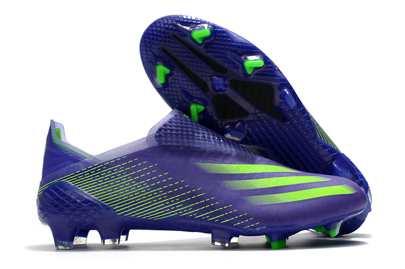Adidas X Ghosted+ FG Violet Vert - Stylish and Agile Football Boots