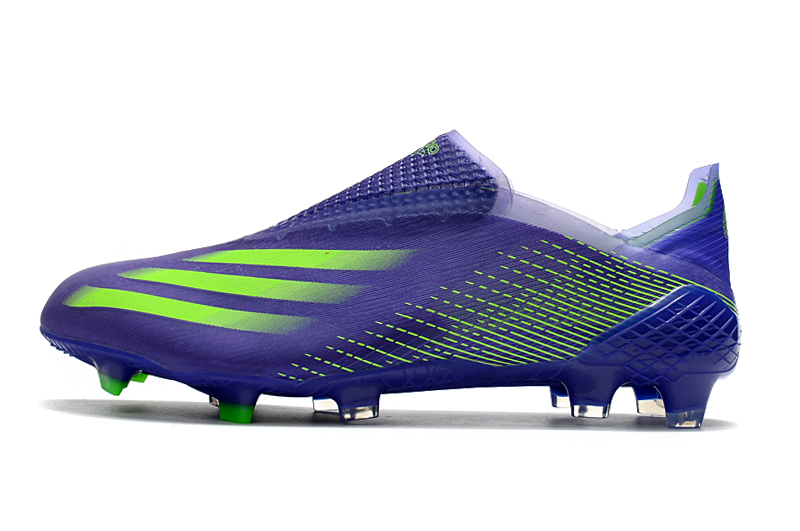 Adidas X Ghosted+ FG Violet Vert - Stylish and Agile Football Boots Adidas X Ghosted+ FG Violet Vert - Stylish and Agile Football Boots