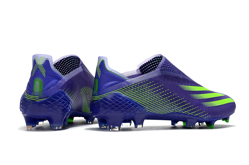 Adidas X Ghosted+ FG Violet Vert - Stylish and Agile Football Boots Adidas X Ghosted+ FG Violet Vert - Stylish and Agile Football Boots