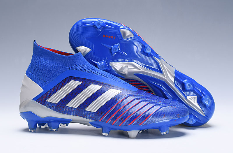 Adidas Predator 19+ FG 'Bold Blue' BB9087 - Elite Firm Ground Soccer Cleats