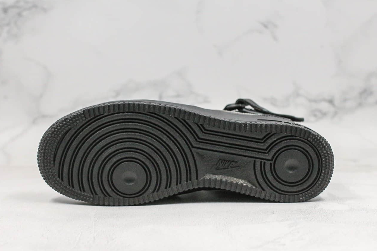 Nike Air Force 1 Mid '07 'Triple Black 2016' 315123-001 - Classic Style & Timeless Elegance Nike Air Force 1 Mid '07 'Triple Black 2016' 315123-001 - Classic Style & Timeless Elegance