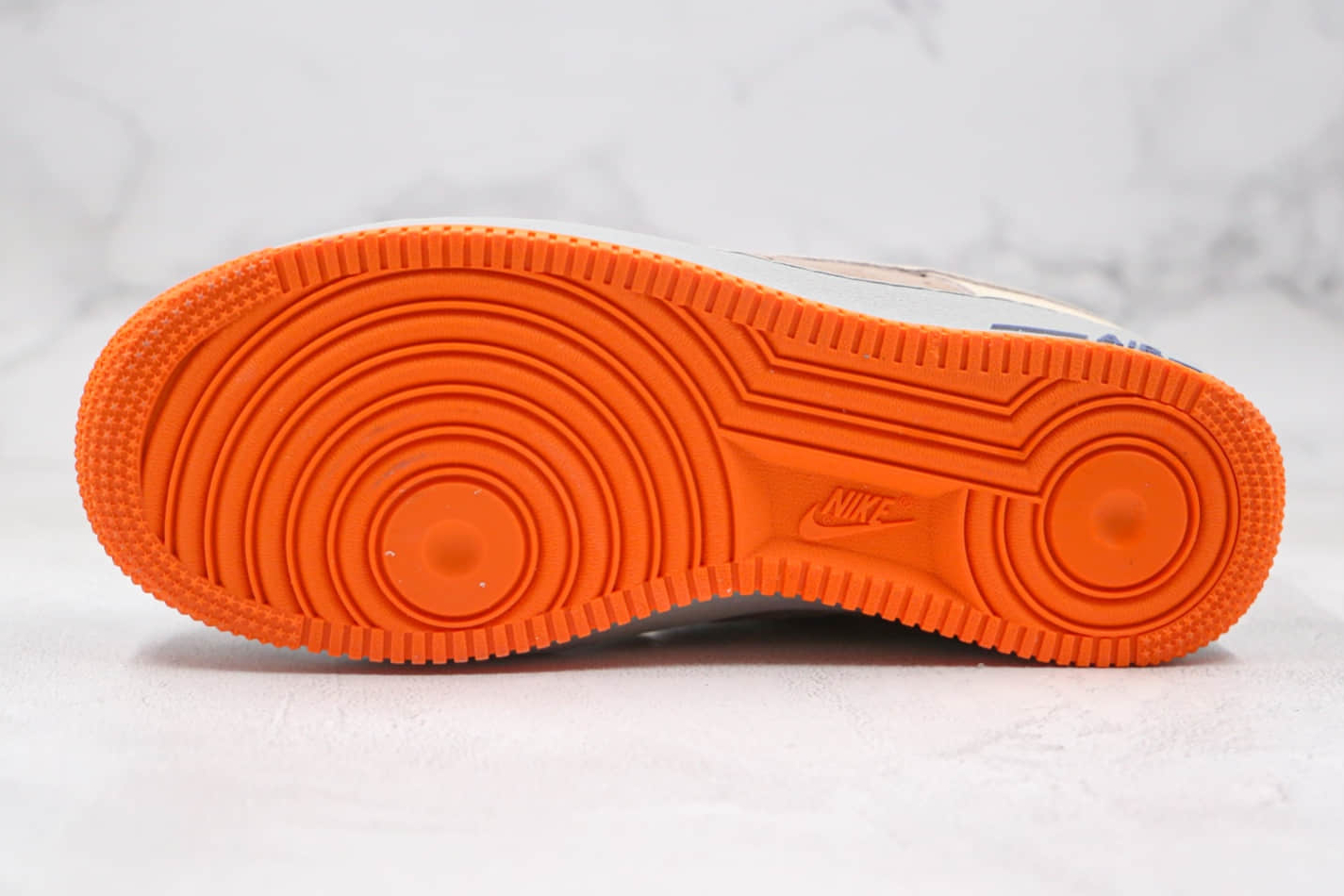 Nike Air Force 1 Low Dark Grey Orange Blue Shoes DD7209-105 - Trendy Sneakers | Free Shipping