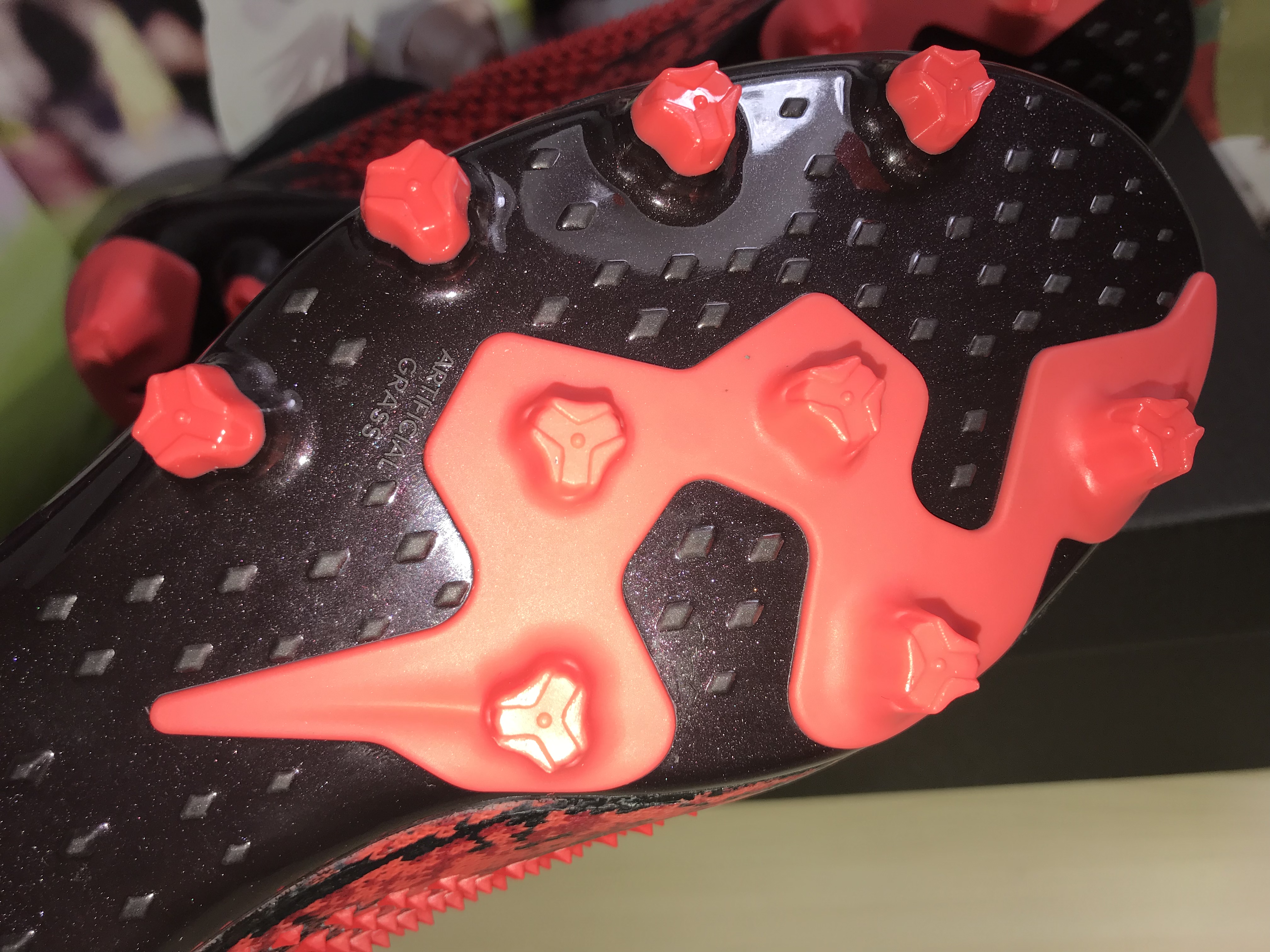 Adidas Predator Mutator 20+ Ag Core Black Cloud White Active Red FV3193 - Top Performance Football Boots