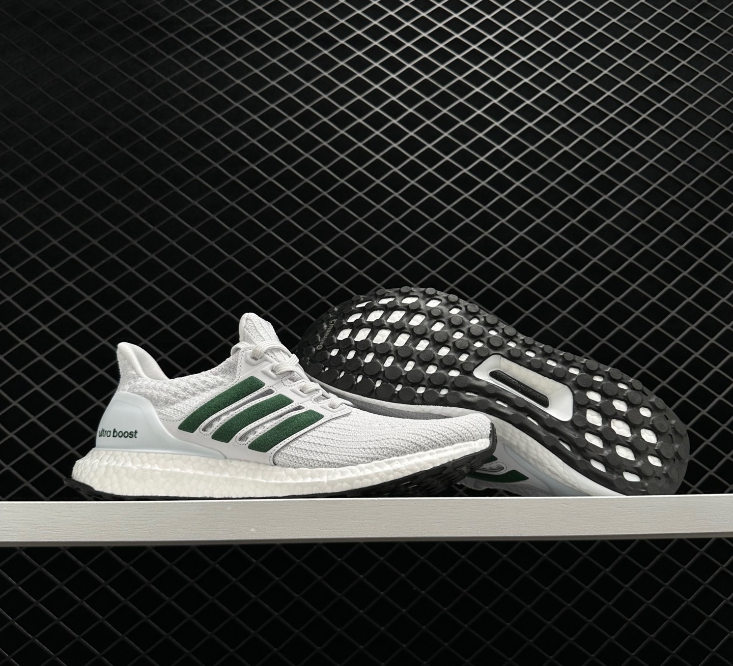 Adidas UltraBoost 4.0 DNA White Green Sneaker FY9338 Adidas UltraBoost 4.0 DNA White Green Sneaker FY9338