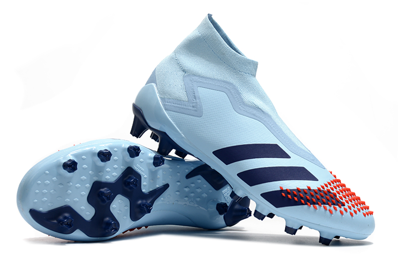 Adidas Predator Mutator 20.1 AG Blue Grey Red - Enhanced Agility & Style Adidas Predator Mutator 20.1 AG Blue Grey Red - Enhanced Agility & Style