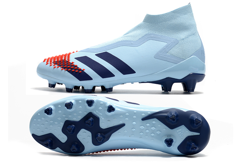 Adidas Predator Mutator 20.1 AG Blue Grey Red - Enhanced Agility & Style Adidas Predator Mutator 20.1 AG Blue Grey Red - Enhanced Agility & Style