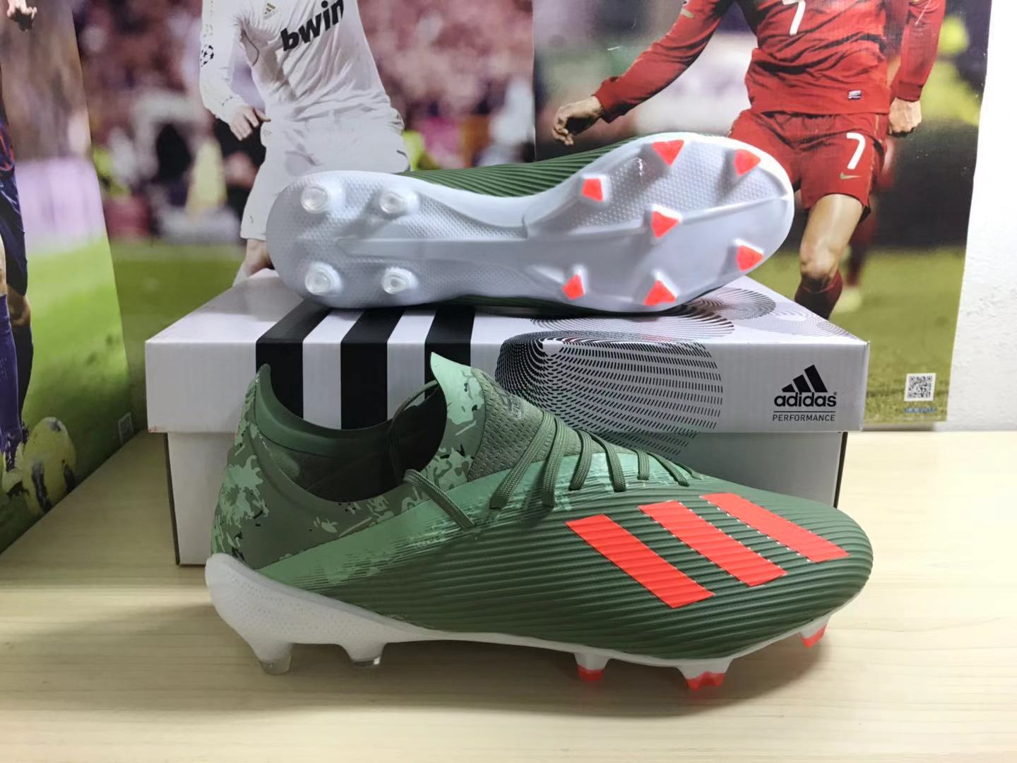 Adidas X 19.1 FG 'Legacy Green Orange' EF8296 - Elite Performance Football Boots Adidas X 19.1 FG 'Legacy Green Orange' EF8296 - Elite Performance Football Boots
