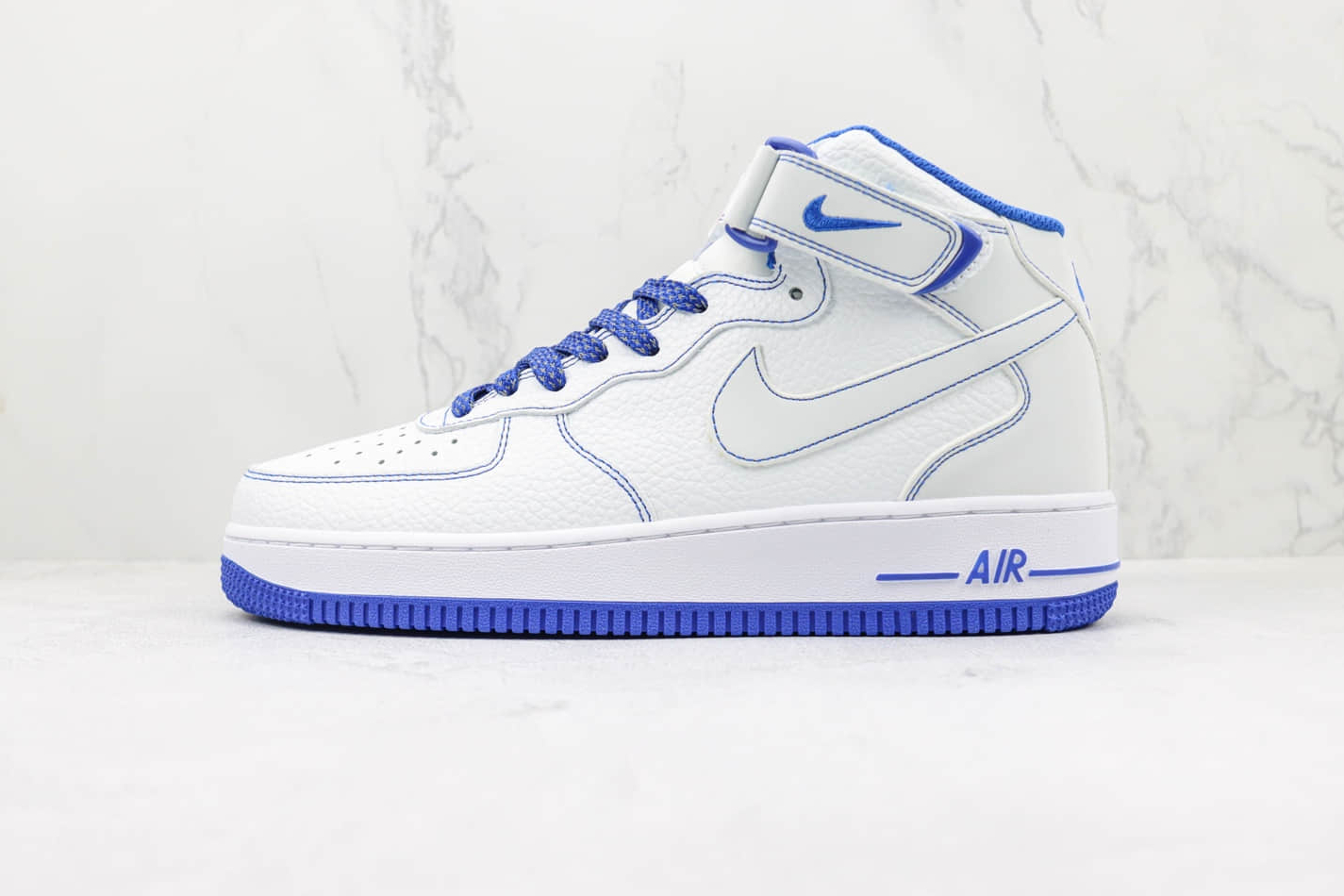 Nike Air Force 1 07 Mid Navy Blue White MK0619-233 - Classic Style with a Modern Twist