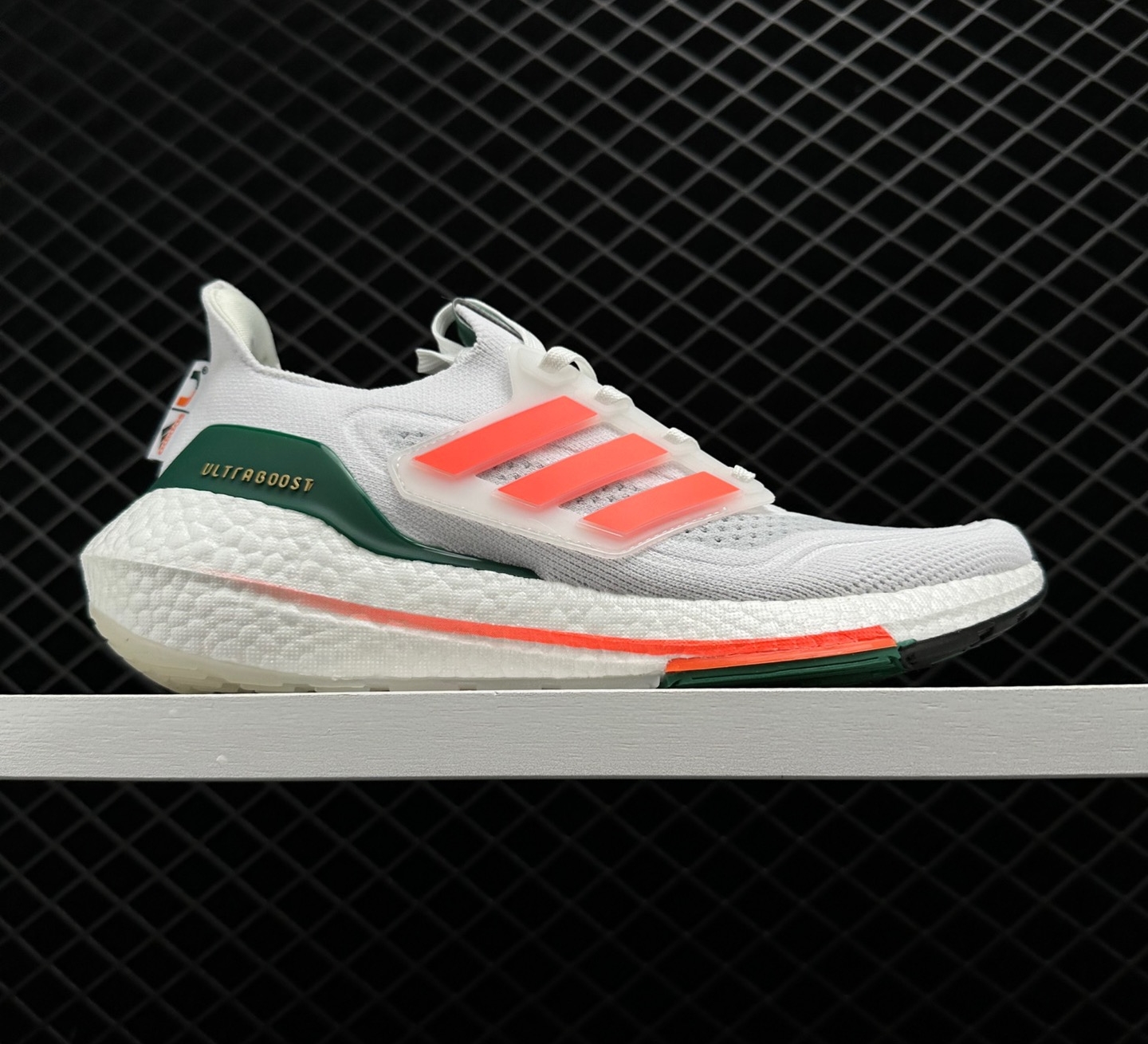 Adidas UltraBoost 21 'NCAA Pack - Miami' GX7966 | Limited Edition Sneakers