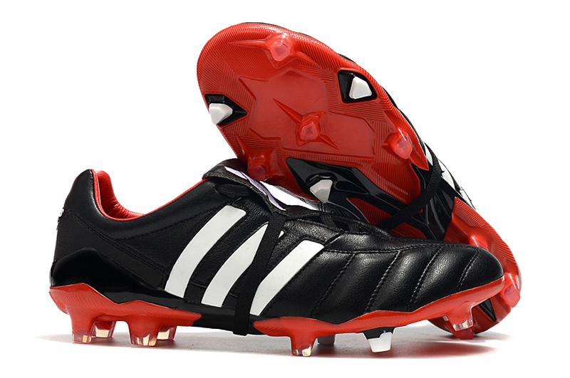 Adidas Predator Mania FG Black Red White - Premium Football Boots
