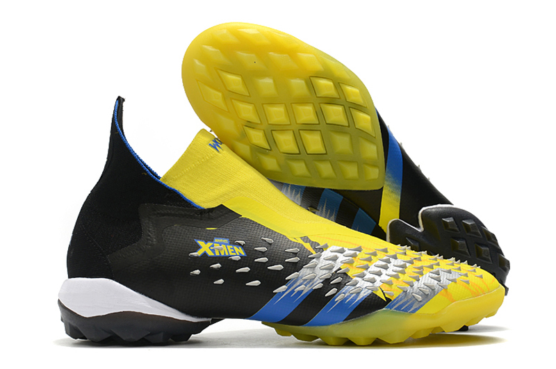 Adidas Predator Freak TF Yellow Laceless Soccer Shoes - Buy Now at Competitive Prices!