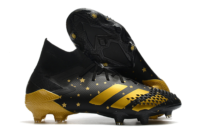 Adidas Predator Mutator 20+ White Gold Metallic Core Black - Premium Football Boots