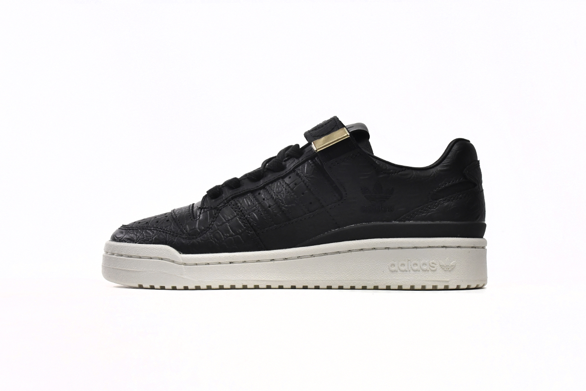 Adidas Forum 84 Low 'Croc Skin - Black' HP5550 - Stylish Sneakers for the Ultimate Edge