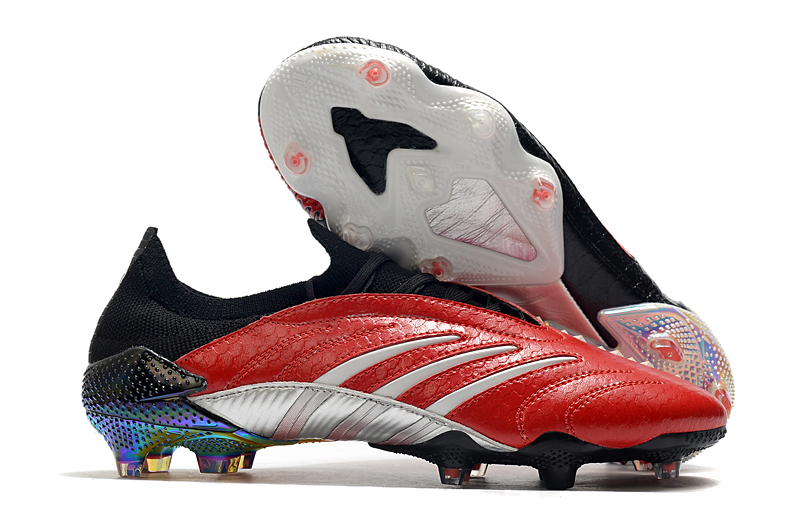 Adidas Predator Archive FG Black Red Silver - Ultimate Performance Football Boots