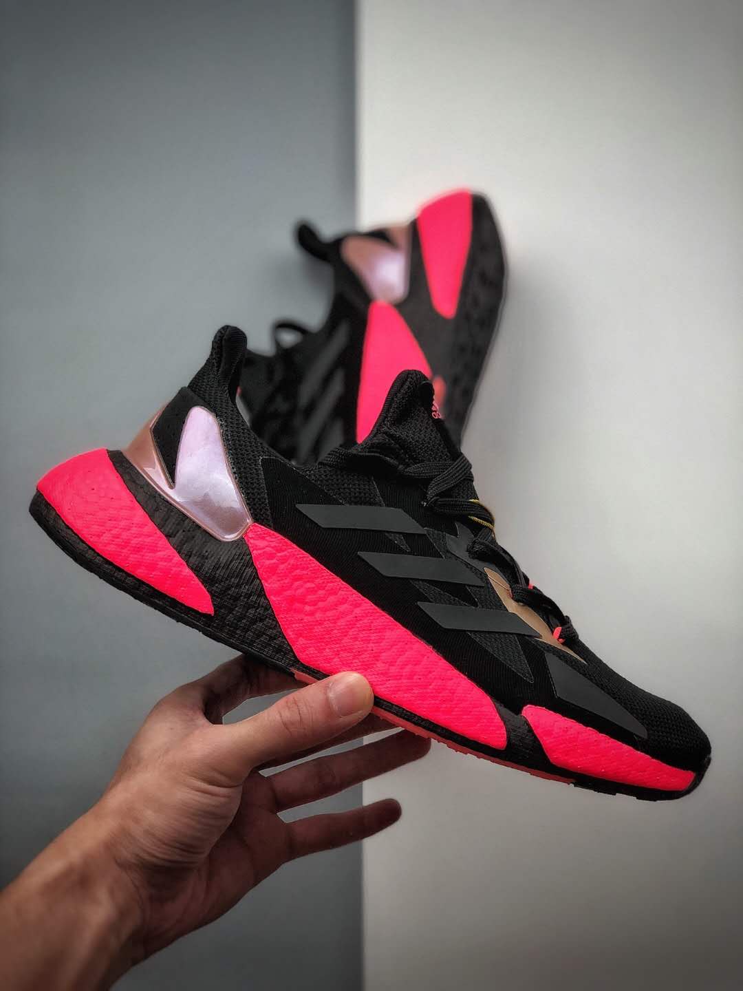 Adidas X9000L4 Black Signal Pink FW8389 - Sleek and Stylish Running Shoes Adidas X9000L4 Black Signal Pink FW8389 - Sleek and Stylish Running Shoes