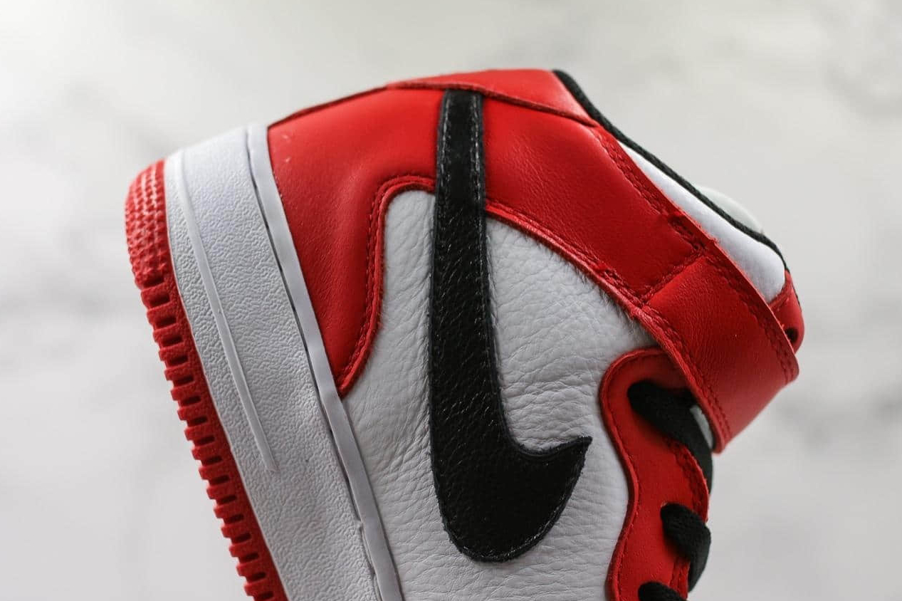 Nike Air Force 1 Mid 07 White Red Black 804609 160 - Premium Sneakers for Men & Women Nike Air Force 1 Mid 07 White Red Black 804609 160 - Premium Sneakers for Men & Women