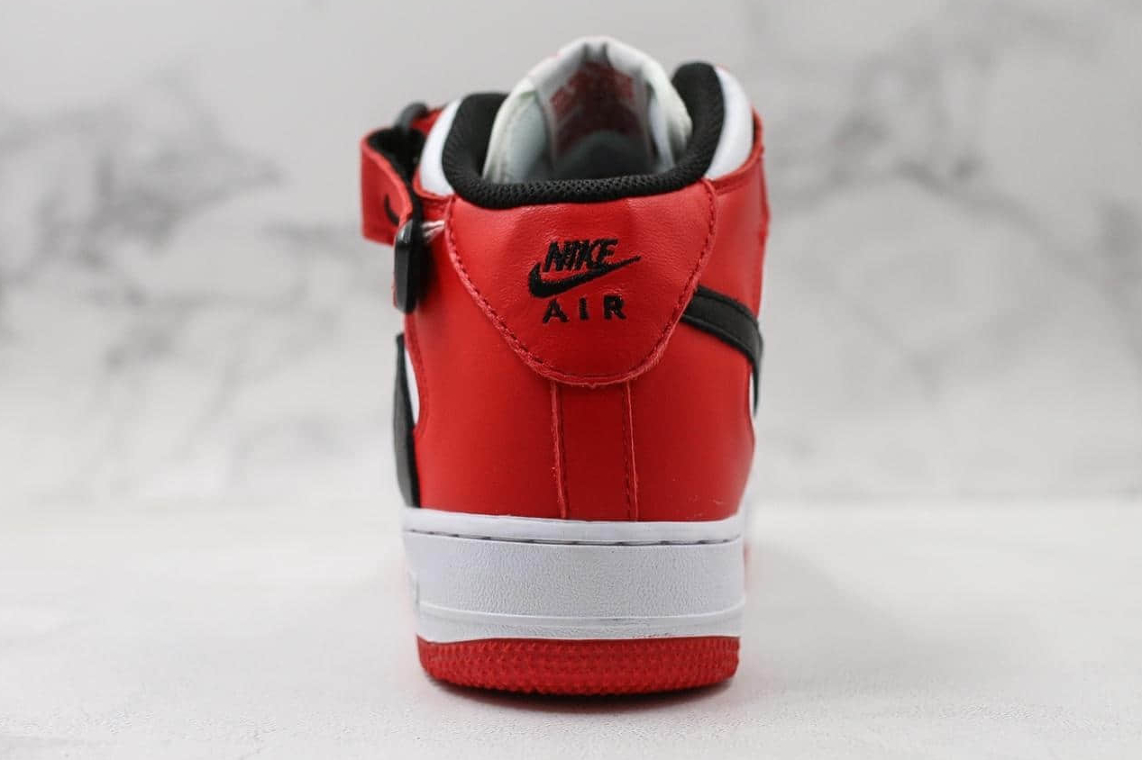 Nike Air Force 1 Mid 07 White Red Black 804609 160 - Premium Sneakers for Men & Women Nike Air Force 1 Mid 07 White Red Black 804609 160 - Premium Sneakers for Men & Women