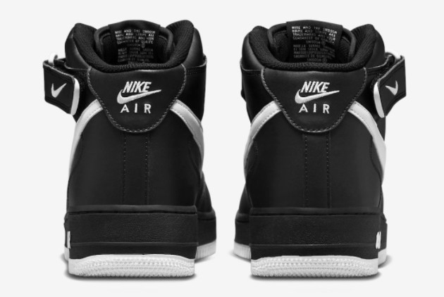 Nike Air Force 1 Mid Black/White DV0806-001: Trendy and Timeless Footwear Nike Air Force 1 Mid Black/White DV0806-001: Trendy and Timeless Footwear