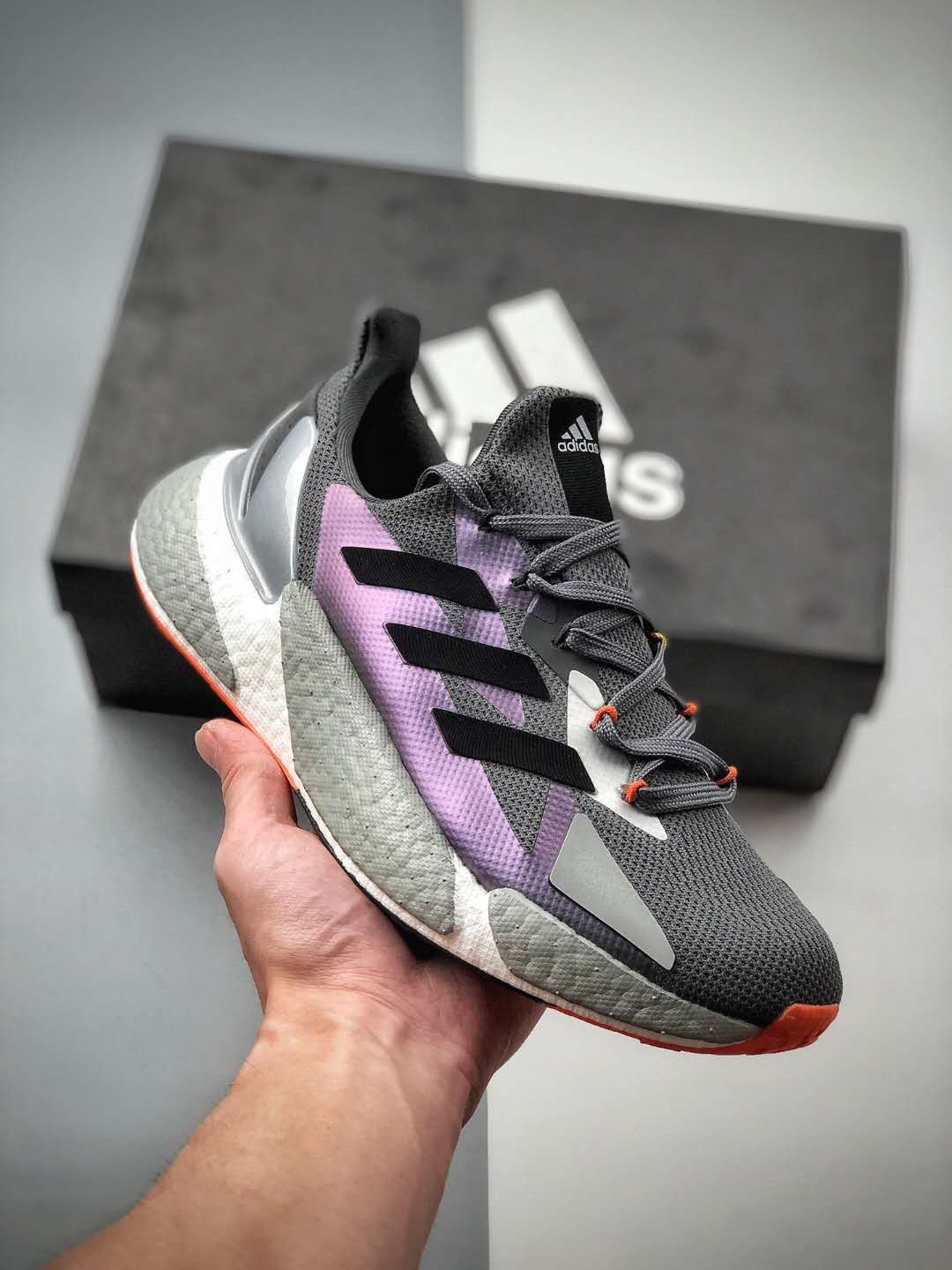 Adidas X9000l4 Grey Six Orange FY2348: Stylish and Comfortable Footwear