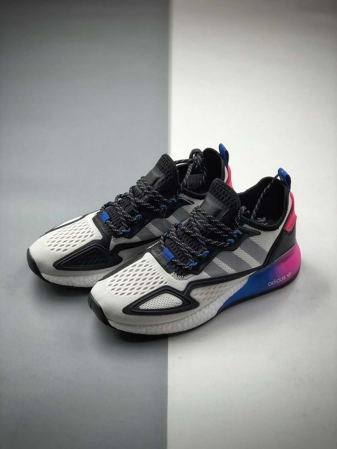 Adidas ZX 2K Boost 'White Multi' FX8835 - Stylish and Comfortable Footwear Adidas ZX 2K Boost 'White Multi' FX8835 - Stylish and Comfortable Footwear