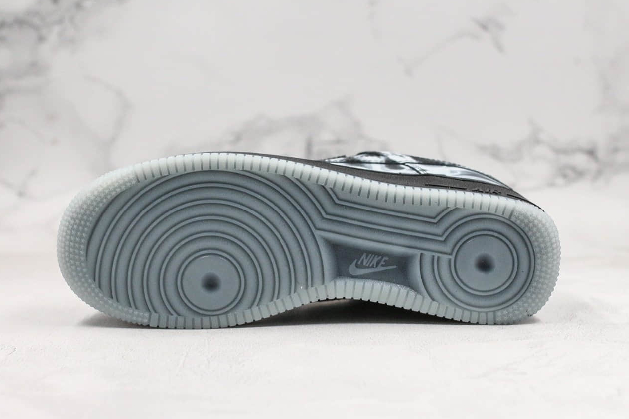 Nike Air Force 1 Low QS Skeleton Halloween Black White Shoes BQ7541-101 - Limited Edition Exclusives Nike Air Force 1 Low QS Skeleton Halloween Black White Shoes BQ7541-101 - Limited Edition Exclusives