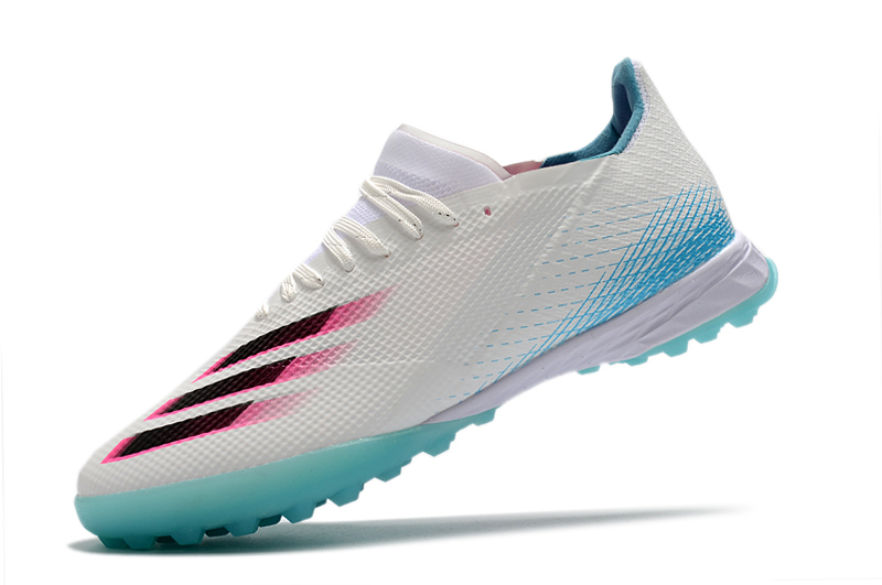 Adidas X Ghosted .1 Tf White Black Blue Pink - Elite Turf Shoes for Unmatched Performance Adidas X Ghosted .1 Tf White Black Blue Pink - Elite Turf Shoes for Unmatched Performance