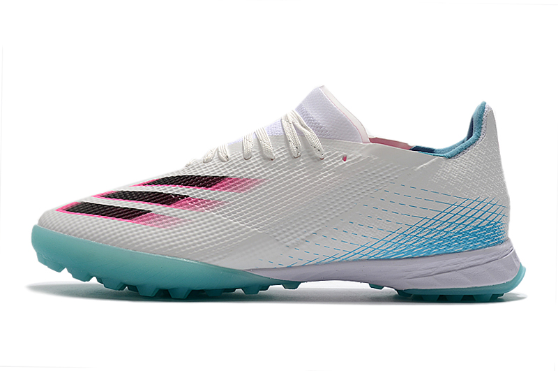 Adidas X Ghosted .1 Tf White Black Blue Pink - Elite Turf Shoes for Unmatched Performance Adidas X Ghosted .1 Tf White Black Blue Pink - Elite Turf Shoes for Unmatched Performance