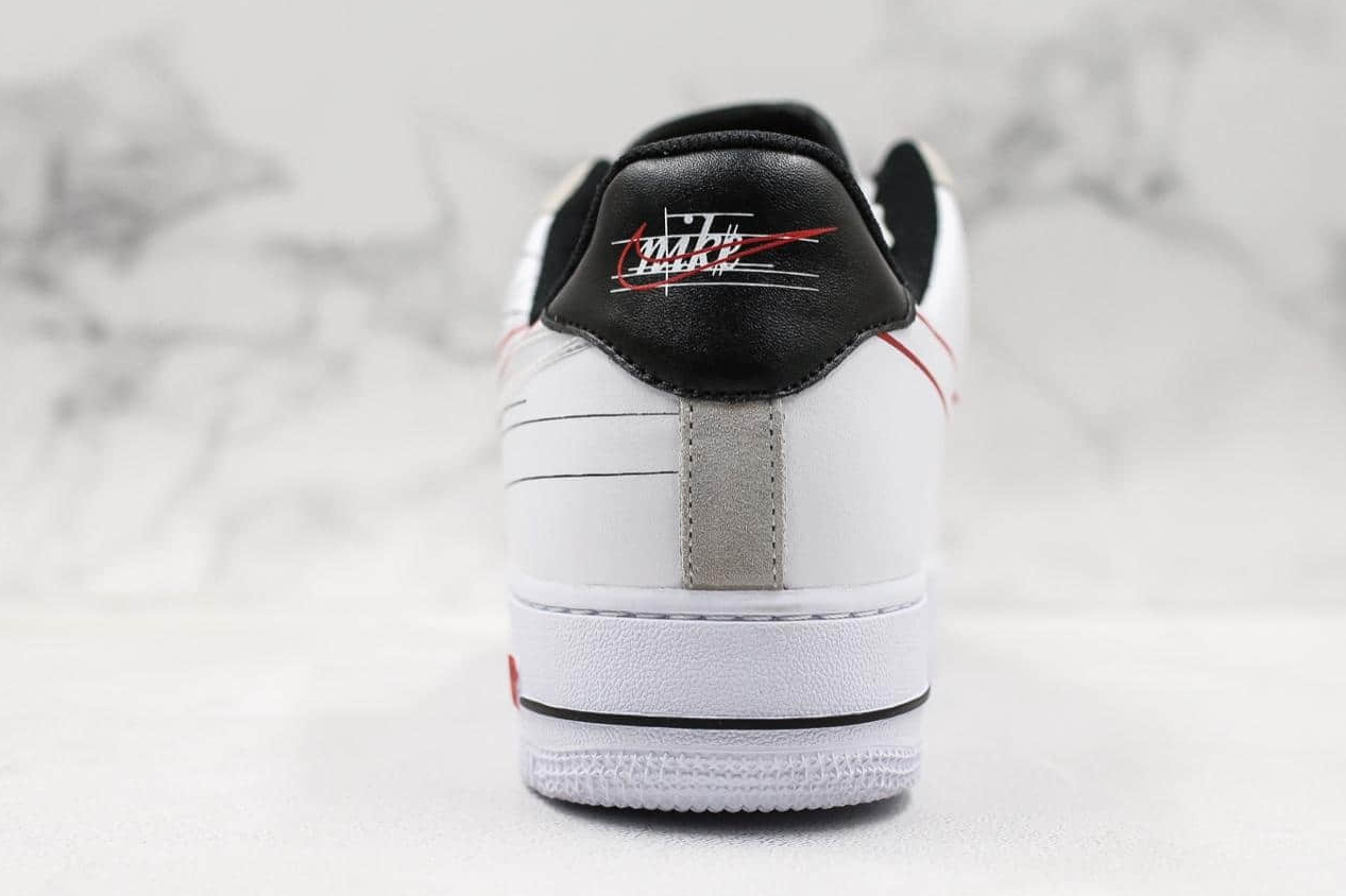 Nike Air Force 1 Low 'Script Swoosh' CK9257-100 - Iconic Style and Unique Design Nike Air Force 1 Low 'Script Swoosh' CK9257-100 - Iconic Style and Unique Design