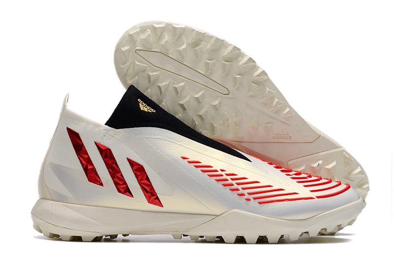 Adidas Predator Edge1 TF Turf White Red GZ4648 - Ultimate Performance on Turf