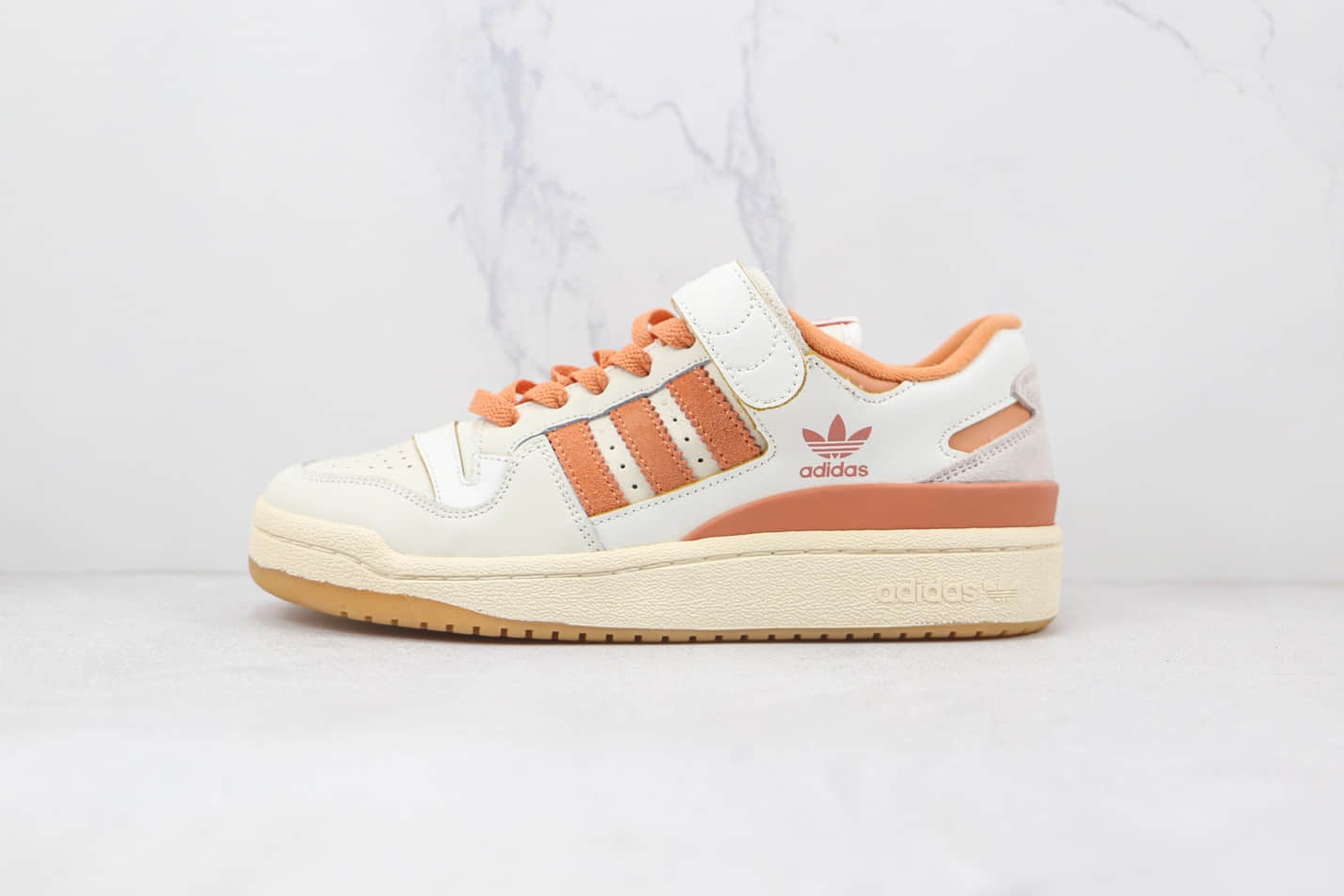 Adidas Forum 84 Low 'White Hazy Copper' G57966 - Classic Style with a Modern Twist