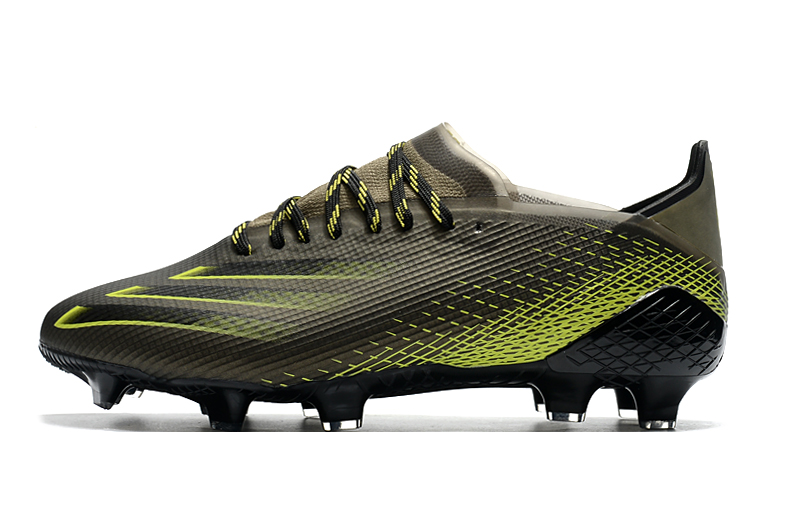 Adidas X Ghosted .1 Fg Light Yellow Black - Fast and Agile Football Cleat Adidas X Ghosted .1 Fg Light Yellow Black - Fast and Agile Football Cleat