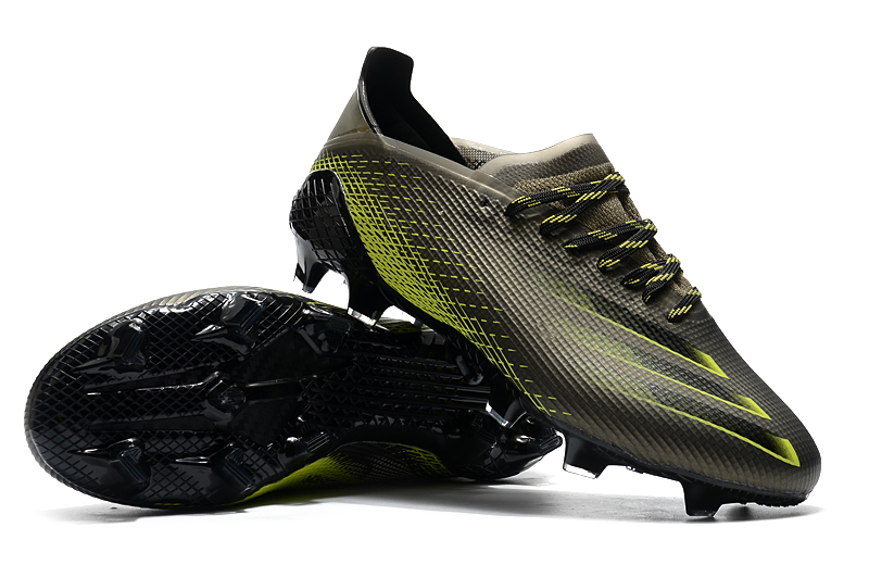 Adidas X Ghosted .1 Fg Light Yellow Black - Fast and Agile Football Cleat Adidas X Ghosted .1 Fg Light Yellow Black - Fast and Agile Football Cleat