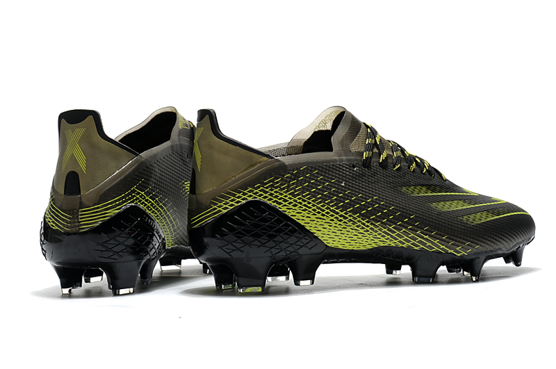 Adidas X Ghosted .1 Fg Light Yellow Black - Fast and Agile Football Cleat Adidas X Ghosted .1 Fg Light Yellow Black - Fast and Agile Football Cleat