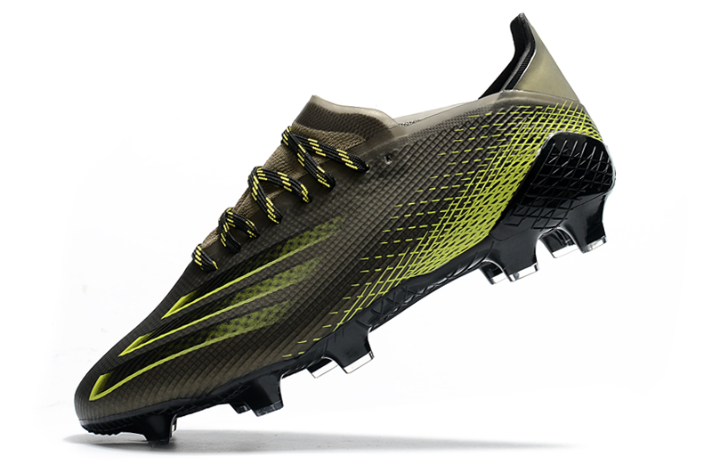 Adidas X Ghosted .1 Fg Light Yellow Black - Fast and Agile Football Cleat Adidas X Ghosted .1 Fg Light Yellow Black - Fast and Agile Football Cleat