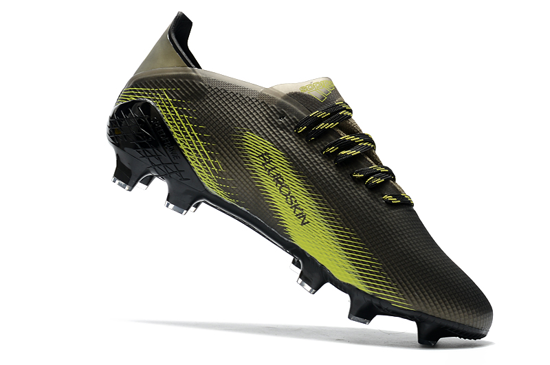Adidas X Ghosted .1 Fg Light Yellow Black - Fast and Agile Football Cleat Adidas X Ghosted .1 Fg Light Yellow Black - Fast and Agile Football Cleat