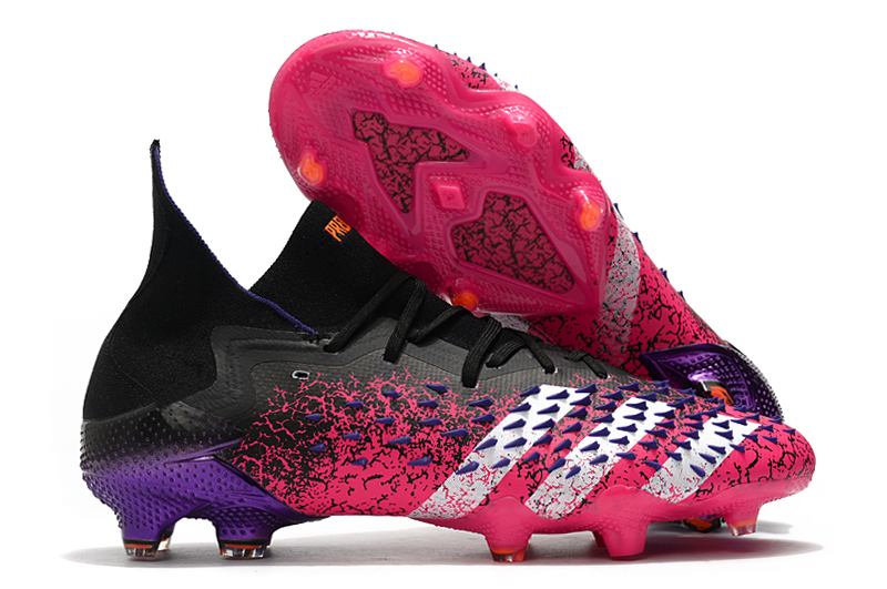 Adidas Predator Freak.1 FG 'Demonskin - Black Shock Pink' FW7241 for Optimum Performance