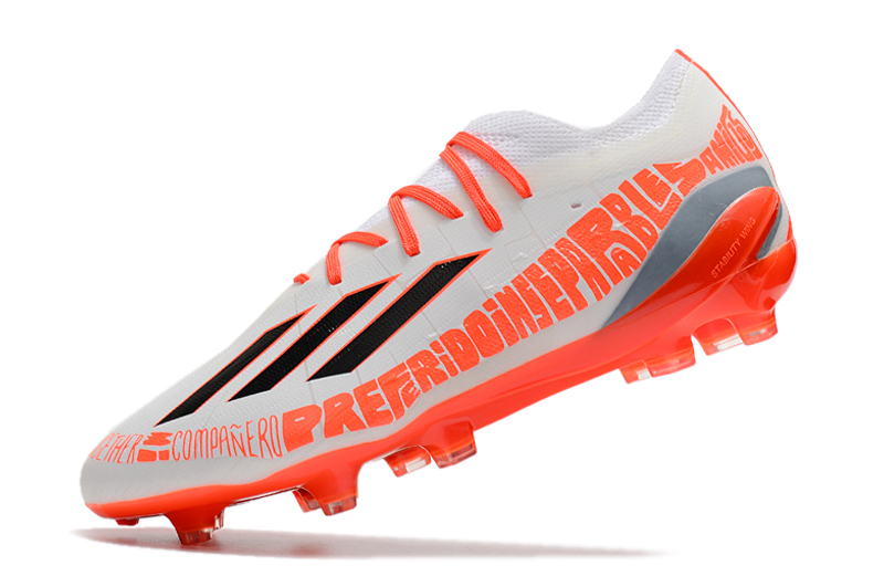 Adidas X Speedportal Messi.1 FG - White Solar Red | GW8387 Adidas X Speedportal Messi.1 FG - White Solar Red | GW8387