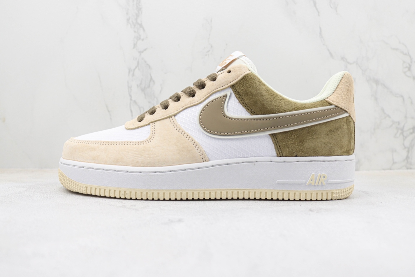 Shop Nike Air Force 1 Low Yellow Brown White Shoes CW2288-701 | Stylish and Comfortable Sneakers