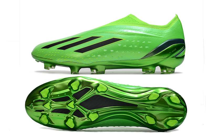 Adidas X Speedportal+ FG Soccer Cleat | Green/Black/Solar Yellow Adidas X Speedportal+ FG Soccer Cleat | Green/Black/Solar Yellow