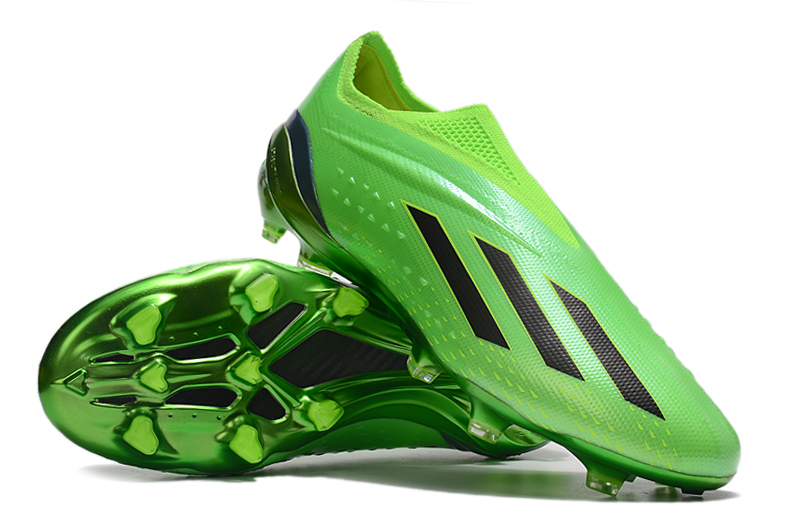 Adidas X Speedportal+ FG Soccer Cleat | Green/Black/Solar Yellow Adidas X Speedportal+ FG Soccer Cleat | Green/Black/Solar Yellow
