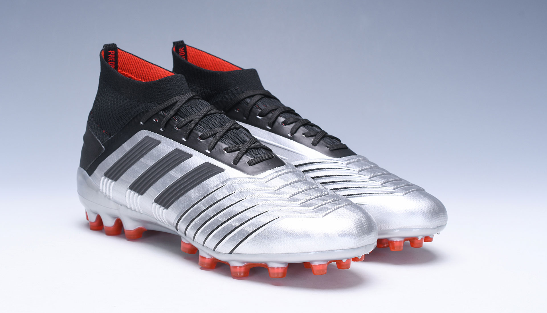 Adidas Predator 19.1 Ag Silver Black EF8981 - Ultimate Precision Performance Adidas Predator 19.1 Ag Silver Black EF8981 - Ultimate Precision Performance