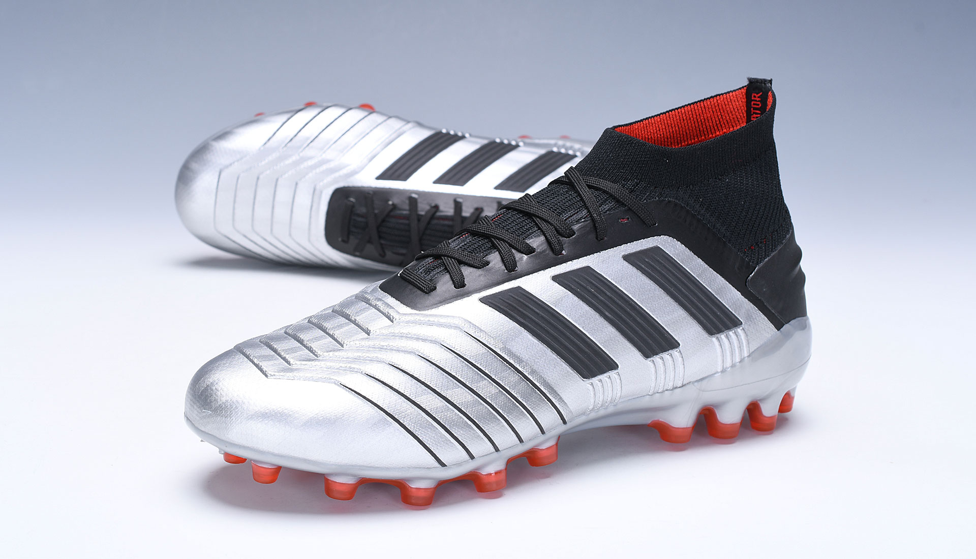 Adidas Predator 19.1 Ag Silver Black EF8981 - Ultimate Precision Performance Adidas Predator 19.1 Ag Silver Black EF8981 - Ultimate Precision Performance