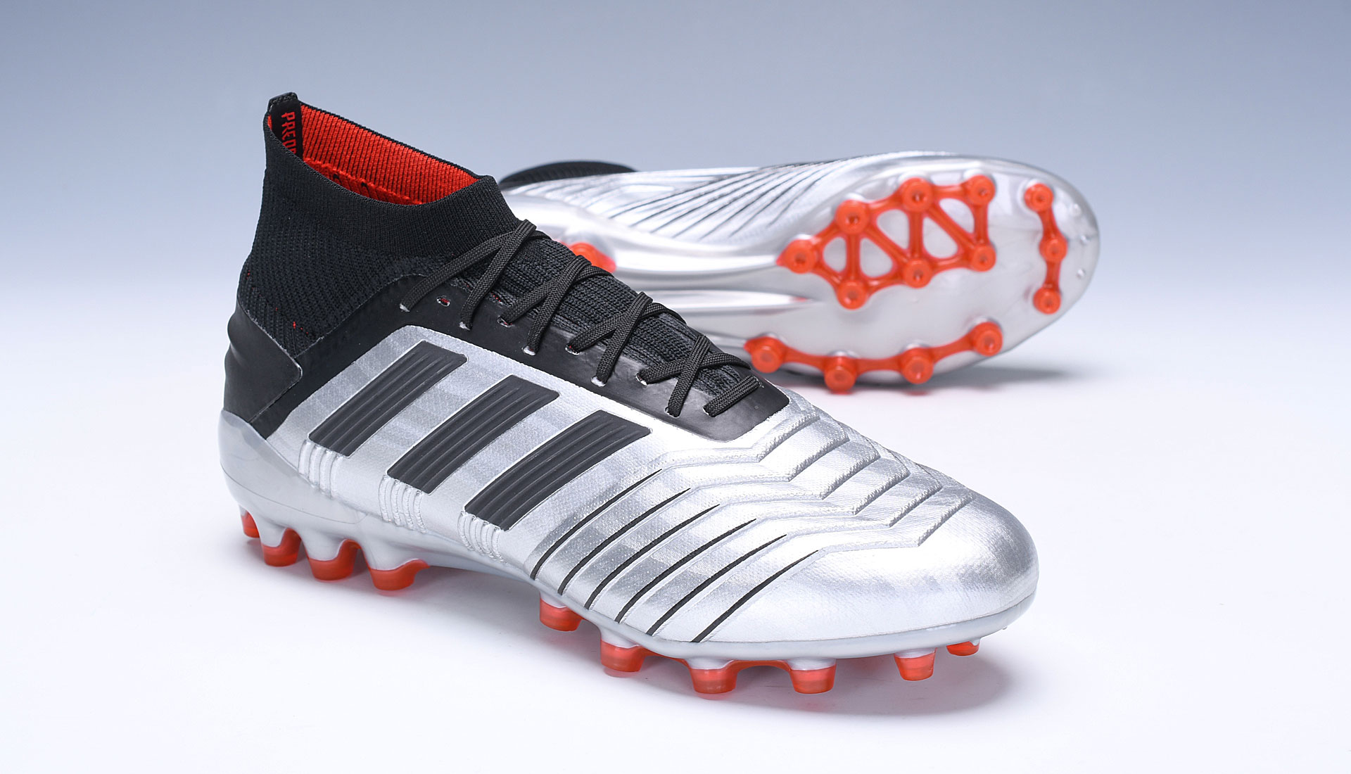 Adidas Predator 19.1 Ag Silver Black EF8981 - Ultimate Precision Performance Adidas Predator 19.1 Ag Silver Black EF8981 - Ultimate Precision Performance