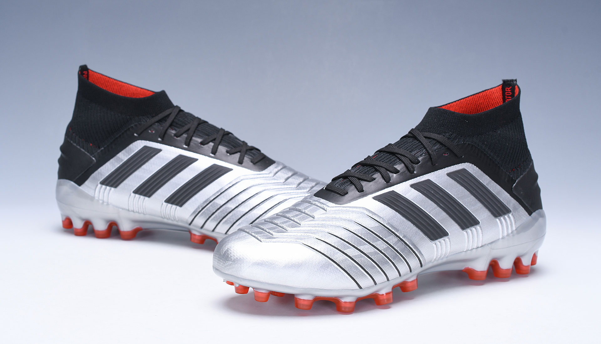 Adidas Predator 19.1 Ag Silver Black EF8981 - Ultimate Precision Performance Adidas Predator 19.1 Ag Silver Black EF8981 - Ultimate Precision Performance