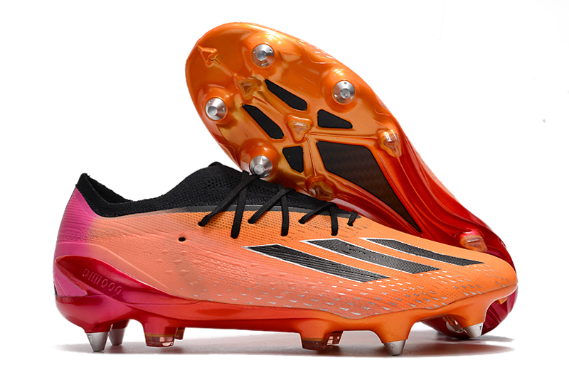 Adidas X Speedportal.1 SG 2023 - Pink Orange Black | High-Performance Football Cleats